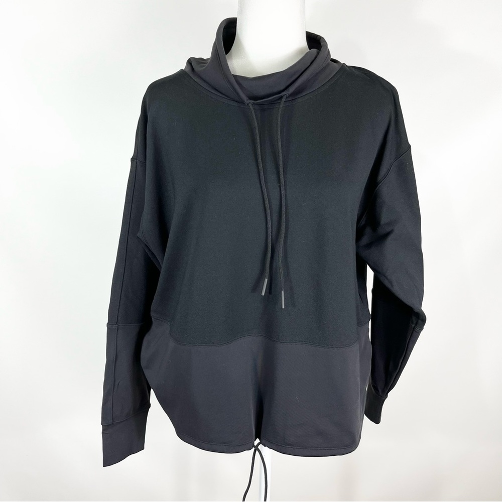 Athleta Hermosa Mock Neck Sweatshirt Size Small - Picture 2 of 9